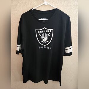 Team Apparel Black and White Raiders Jersey